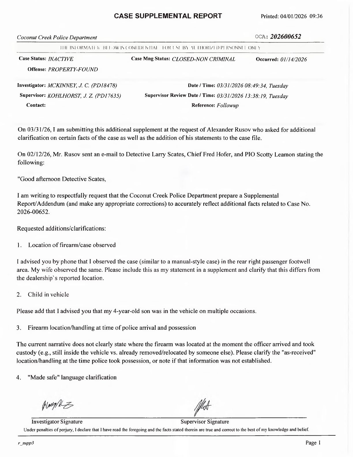 Police Report — Case #2026-00652 — Page 10