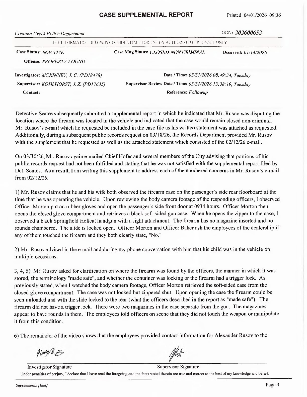 Police Report — Case #2026-00652 — Page 12