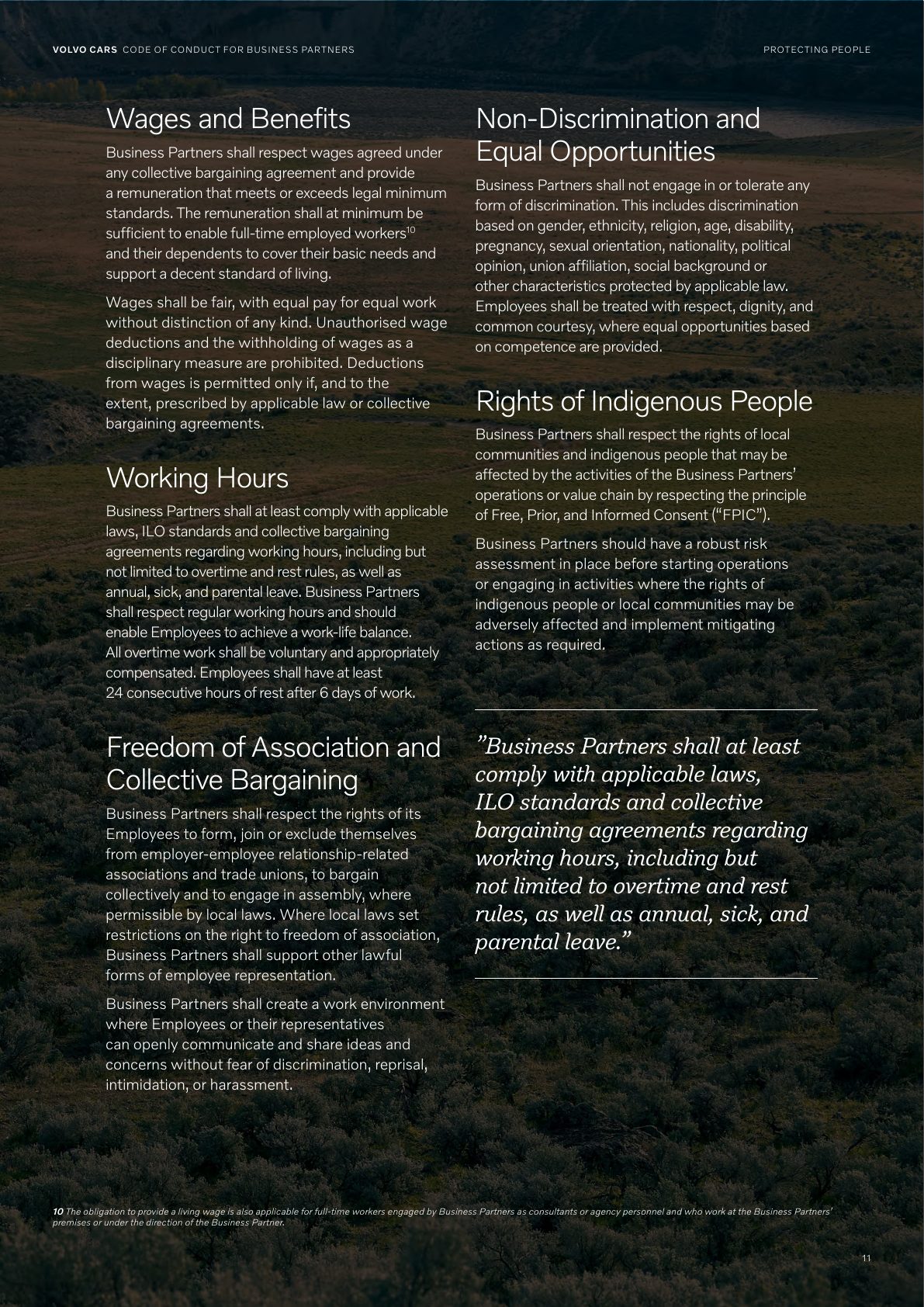 Volvo Code of Conduct for Business Partners — December 2024 — Page 11